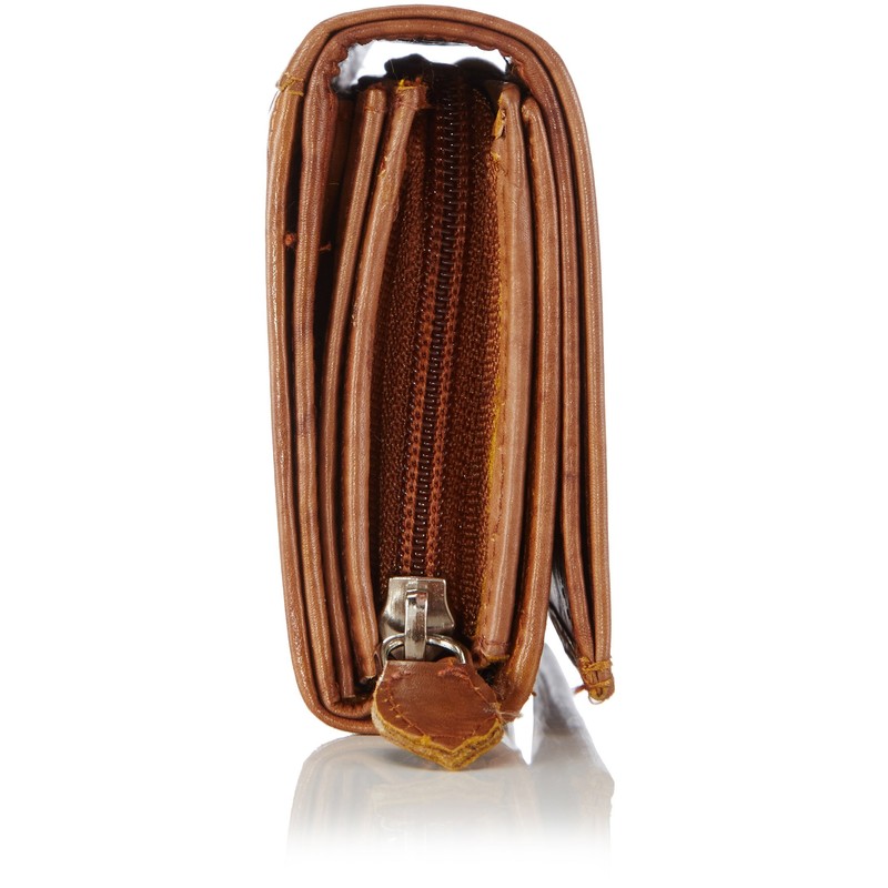 Women's purse from genuine leather