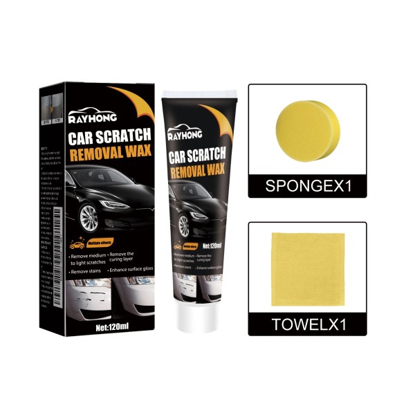 Unbranded Car Scratch Remover Wax for Medium to Light Scratches