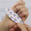 Cute Rainbow Poop Pattern Double-Sided Oval Nail File Emery Board