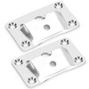 2 Sets Stainless Steel Removable Table Bracket, Strong Sturdy Support