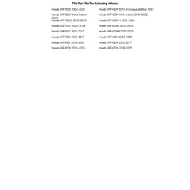 Tusk Aluminum Throttle Tube with Bearing Compatible with Honda CRF250R 2004-2025/CRF450R 2002-2025