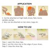 White Pearl Rhinestone Crystal Flower Shoe Clips Pair for Women