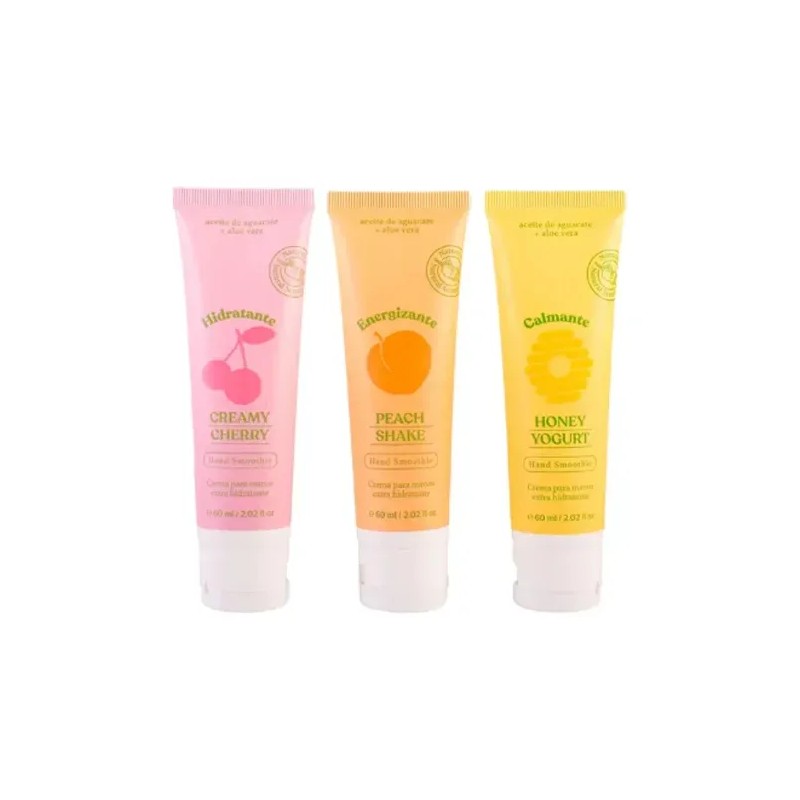 6 Crema De Manos 60 Ml C/u Y 1 Exfoliante