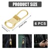 6pcs Zipper Pull Replacement, Detachable Zipper Pulls Zipper Replacement Zipper