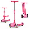 2-in-1 Kick Scooter for Kids Ages 3-12, 5 Adjustable Height