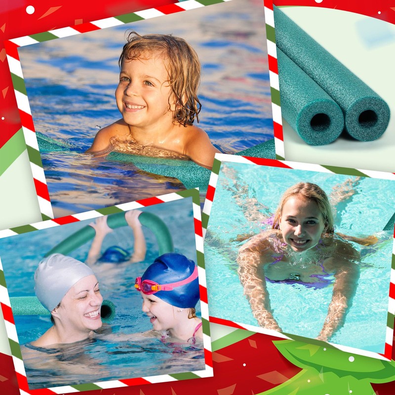 Hanaive 2 Pack Pool Noodles 52 Inch Foam Pool Swim