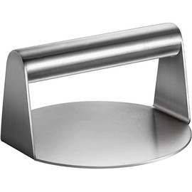 Mallez Smash Burger Press, 5.5 in 304 Stainless Steel Burger Cookie Presses, Heavy Duty Smasher for Flat Top Griddle Grill Cooking Steak Paninis Flatbreads BBQ Sandwich