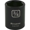 Dynamic Tools 3/8-Inch Drive 6 Point SAE, 3/4-Inch Standard Length,