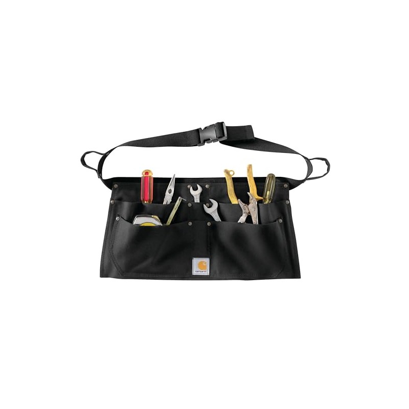 Carhartt A09 Firm Duck Half Apron Tool Belt, Colour: Black,