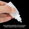 AKOLAFE 100PCS Plastic Dropper Bottles 15ml Paint Dropper Bottles, Dropping