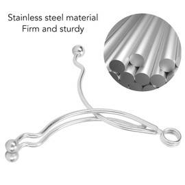 Man Urinary Incontinence Clamp, Stainless Steel Leakage Proof Incontinence Clamp Easy Cleansing Leakage Proof with Urinary Control Male Urinary Incontinence Clamp for Daily