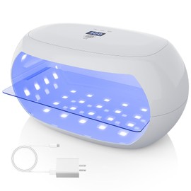 PUWANJILI UV Light for Resin,360° Ring Dual-Layer & Adjustable Time Setting (1/3/5min) UV Resin Light,56 LED High-Powered UV Lamp for Resin Curing,Fast Curing Lamp for Resin Molds,DIY Crafts Decor