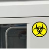 Sticker Biohazard I Round Diameter 10 cm I Warning of