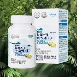 Atomy [Atomy] Alaska E - Omega 3 (180 capsules, 3 months supply) / [애터미] 알래스카 이 - 오메가3 (180캡슐, 3개월분)