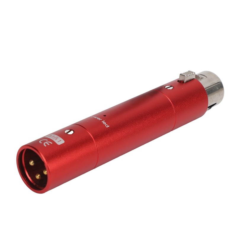 Inline Microphone Preamp Lossless Amplification Dynamic Active Inline Mic Booster