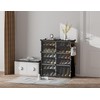 HOMIDEC Shoe Rack Organizer, 6 Tier Storage Cabinet 24 Pair