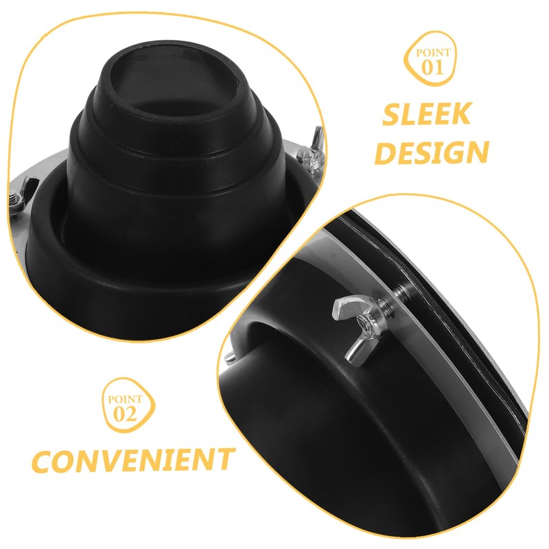 Sosoport Hot Tent Stove Jack Scald Fireproof Chimney Protector for