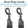 Mycicy 5 FT Double Dog Leash Coupler, Tandem Leash for