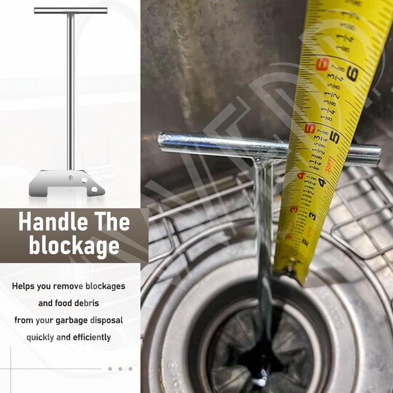 MWEDP Garbage Disposer Unjamming Wrench Compatible with Waste King and