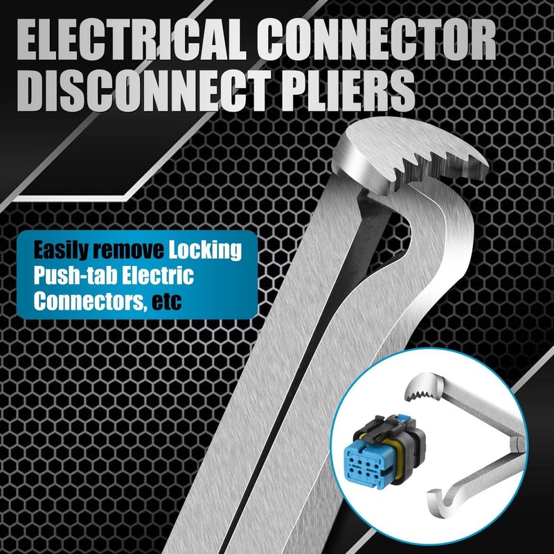 Electrical Disconnect Pliers 37960 and Connector Separator 13120 for Cars,