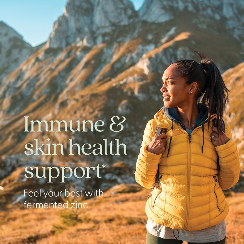New Chapter Zinc Supplement, Fermented Zinc Complex, ONE Daily for