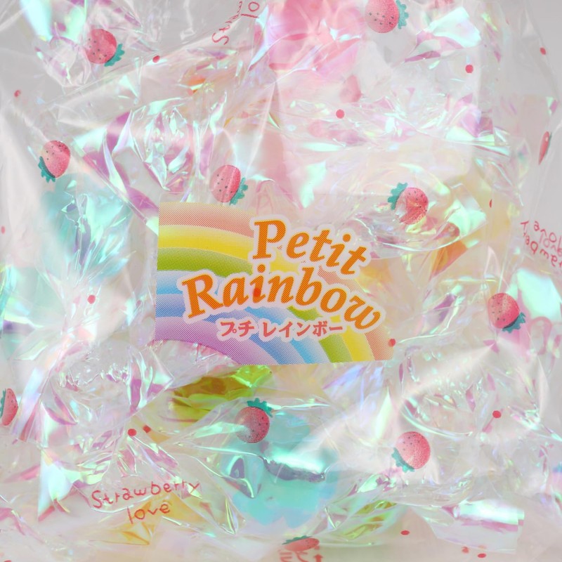 Konpeito Japanese Traditional Sugar Confections Petit Rainbow 15 Pieces pack