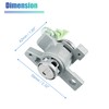 X AUTOHAUX 1 Set Door Lock Cylinder Set Kit with
