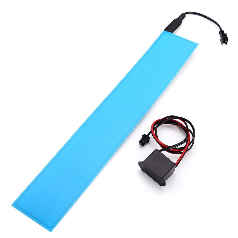C-FUNN 12X2 Inch 12V Flexible Electroluminescent Tape El Panel Backlight