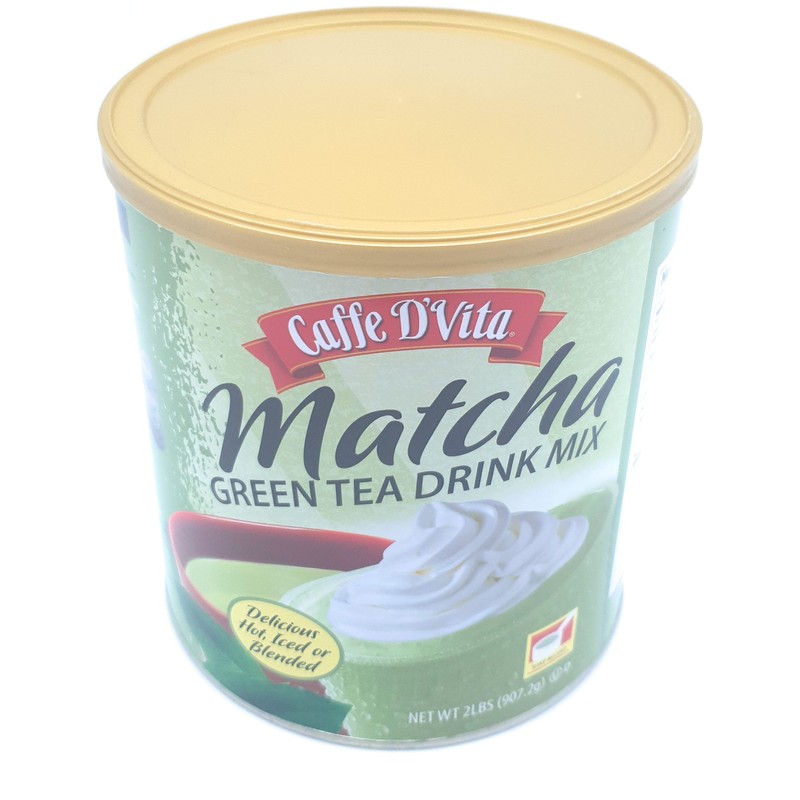 Caffe D'Vita Matcha Green Tea Mix - 32oz