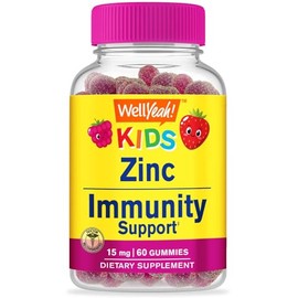 WellYeah WellYeah Zinc Kids 15mg + Probiotics 2B Kids, Gummies Bundle - Great Tasting, Vitamin Supplement, Gluten Free, GMO Free, Chewable Gummy