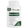 Magnesium Tablets 180 Pack by ProAid | Vegan & Vegetarian