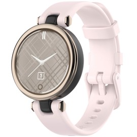 Compatible with Garmin Lily Bands for Women Men, Feminine Sport Silicone Replacement Bands Wristbands Bracelet Accessory Watch Straps for Garmin Lily Women‘s Smartwatch (Pink)