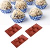 3PCS Semi Sphere Silicone Mold Baking Mold for DIY Making