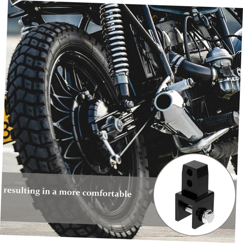 Mikinona Enhance Stability Aluminum Motorcycle Rear Easy Install Riser for