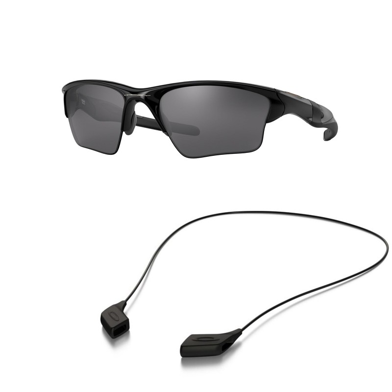 Oakley OO9154 Sunglasses Bundle: OO 9154 915401 Polished Black and