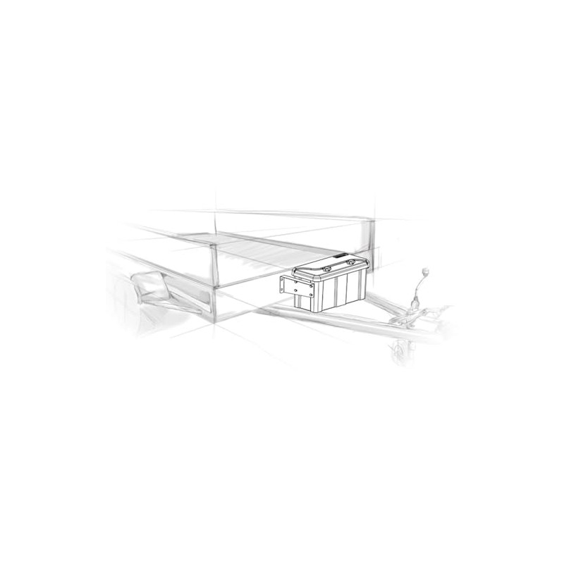 Daken Blackit Lite Drawbar Box 555 x 255 x 310