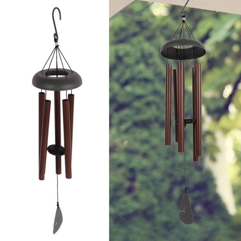 Wind Chimes Corrosion Resistant Waterproof Soothing Melody Large Metal Wind