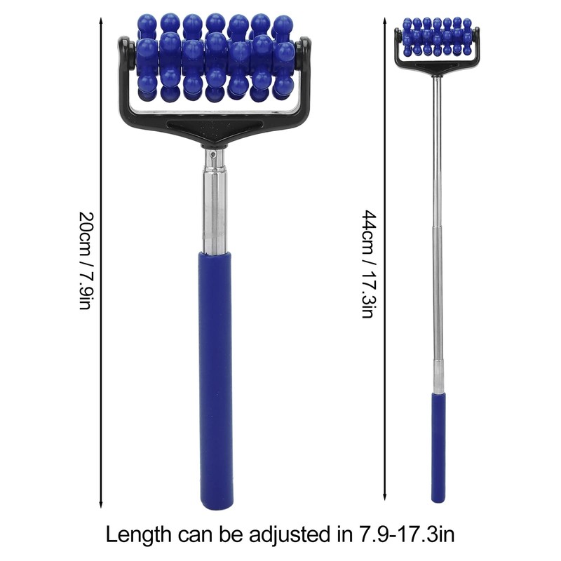 Telescopic Massage Stick, Adjustable Soreness Relief Ergonomic Handle Wear Resistant