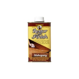 Howard Products Restor-A-Finish, Wood Stain to Restore a Finish for Wood Surfaces, Mahogany, 8 Fl Oz, Pack of 1