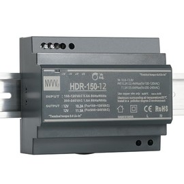 HDR-150-12 DIN Rail Power Supply 135.6W 12V 11.3A DIN Rail Power Supply DIN-Rail
