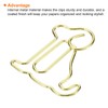sourcing map Paper Clip Dog Animal-Shaped Cute Decorative Fun Clips