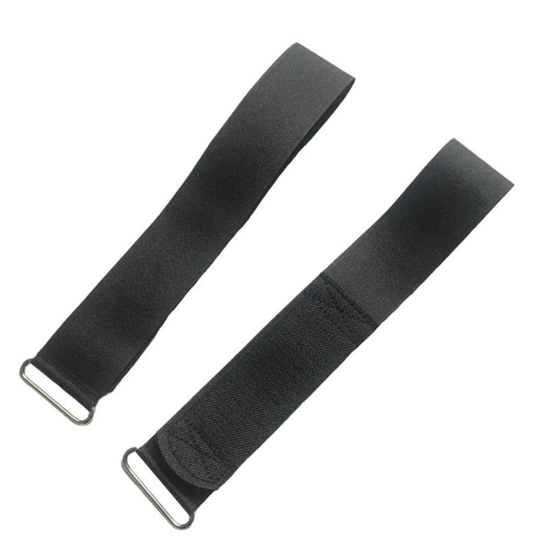 2 Pieces Exercise Bike Pedal Straps Adjustable Belts Portable Foot