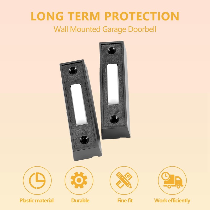 Asuinxurr 2Pcs Universal Garage Door Opener Switch 41A4166 Lighted Wall