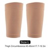 Thigh Compression Cuffs, Elastic Socks, Breathable, Promotes Recovery, Slim Upper