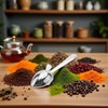 Silver Stainless Steel Tea Infuser Strainer Spoon Loose Leaf Filter