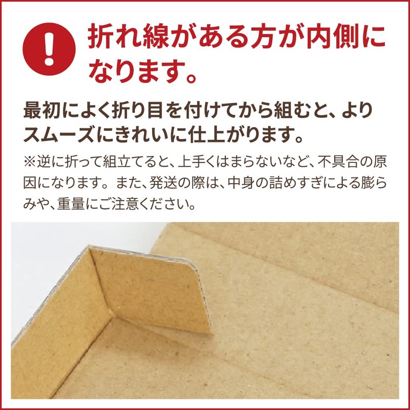 アースダンボール 段ボール 郵送用 箱 A4 厚み2cm ジッパー付 10枚セット ID0082