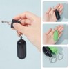 nbeads Pack of 4 2 Colours Floating Plastic Key Ring,