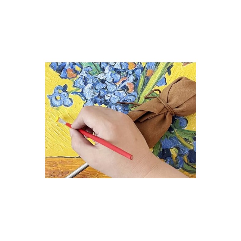 HzCHSyanna Mahl Stick for Steadying Painter Hand,31.5 Inches stainless steel