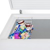 Homics Chest Freezer Baskets 15.5 Inch, Chest Freezer Organizer Bins