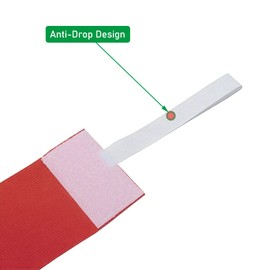 Deolven Captain Armband,4 Pcs Coloured Captain's Armband for Senior/Junior Football Hockey Tennis and Adult/Youth Soccer Sports Big C Yellow/Blue/Green/Orange (for Adult)